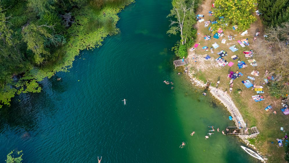 Rijeka Mrežnica privlači kupače iz cijele Hrvatske