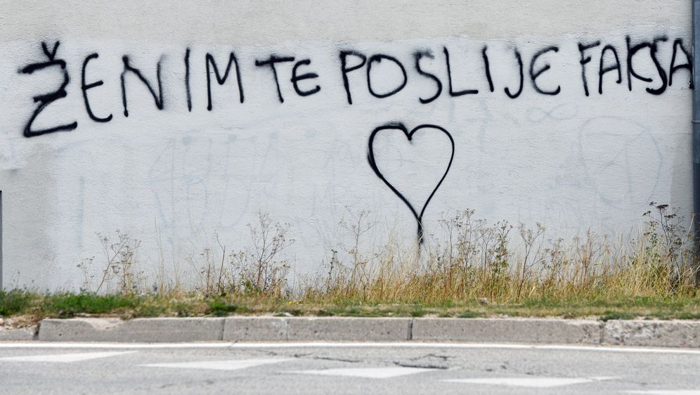 Ljubavna poruka u Tomislavgradu