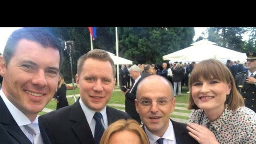 Mislav Bago s kolegama iz redakcije