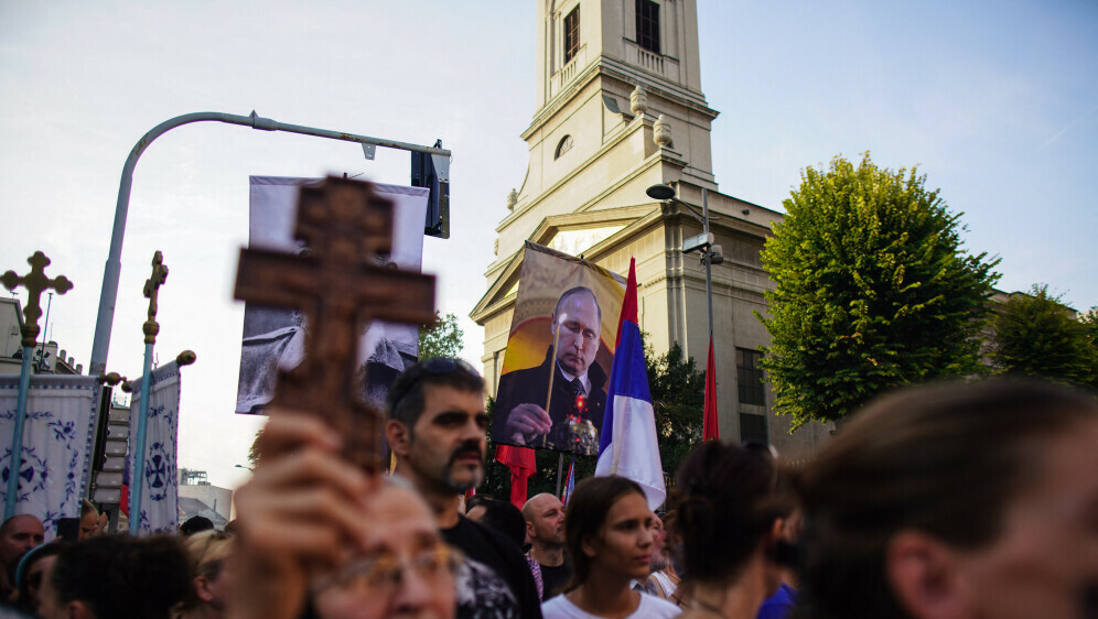 Prosvjed u Srbiji - 1