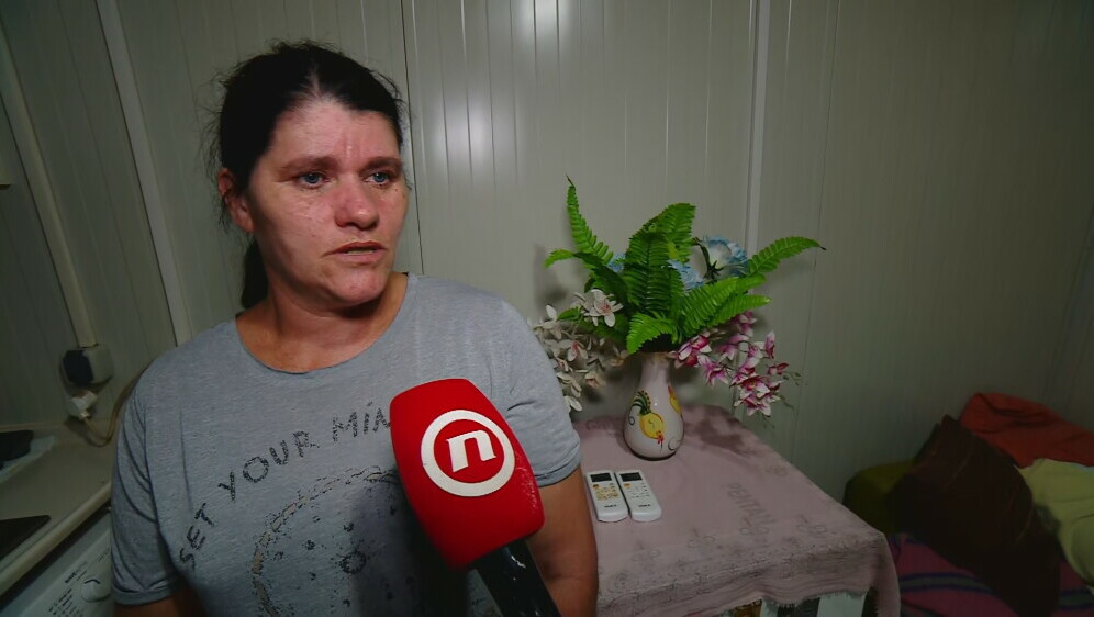 Aleksandra David, stanovnica kontejnerskog naselja