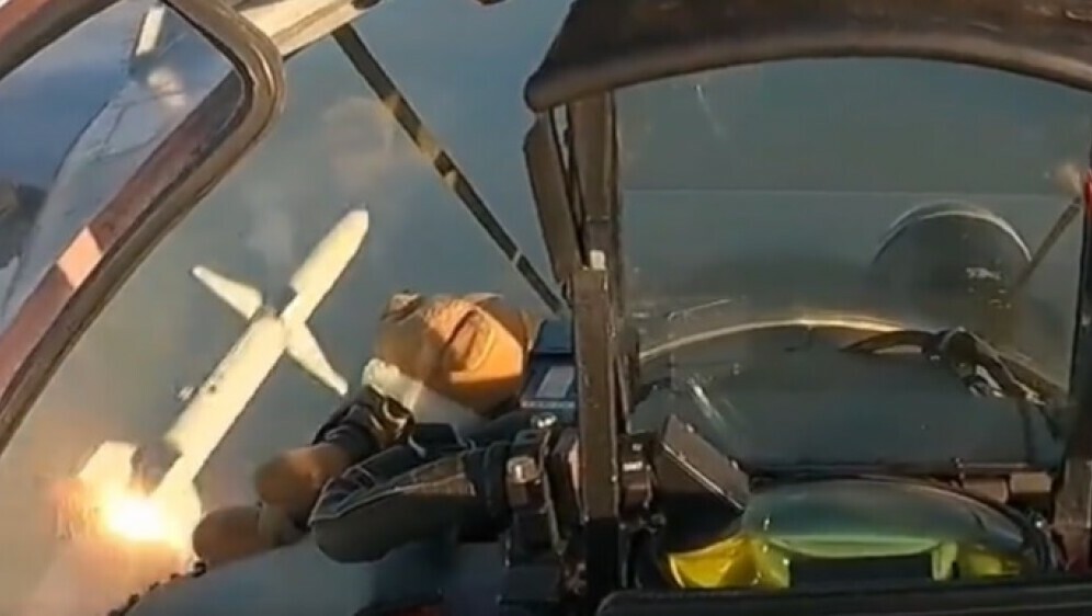 Videozapis ukrajinskih pilota u akciji