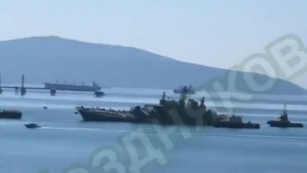Ukrajinski dron pogodio ruski brod