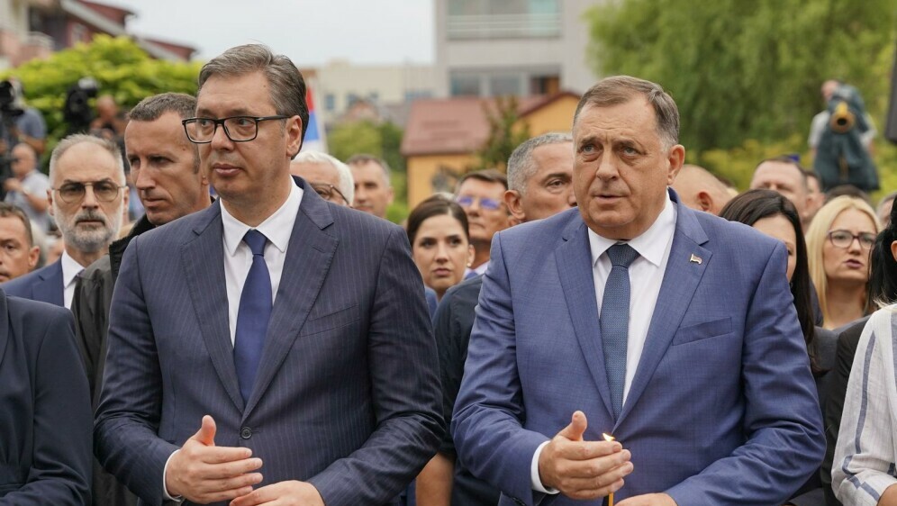 Dodik i Vučić u Prijedoru