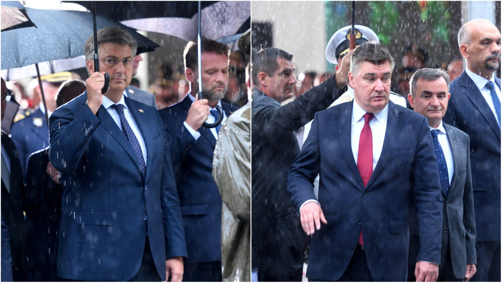 Premijer Andrej Plenković i predsjednik Zoran Milanović