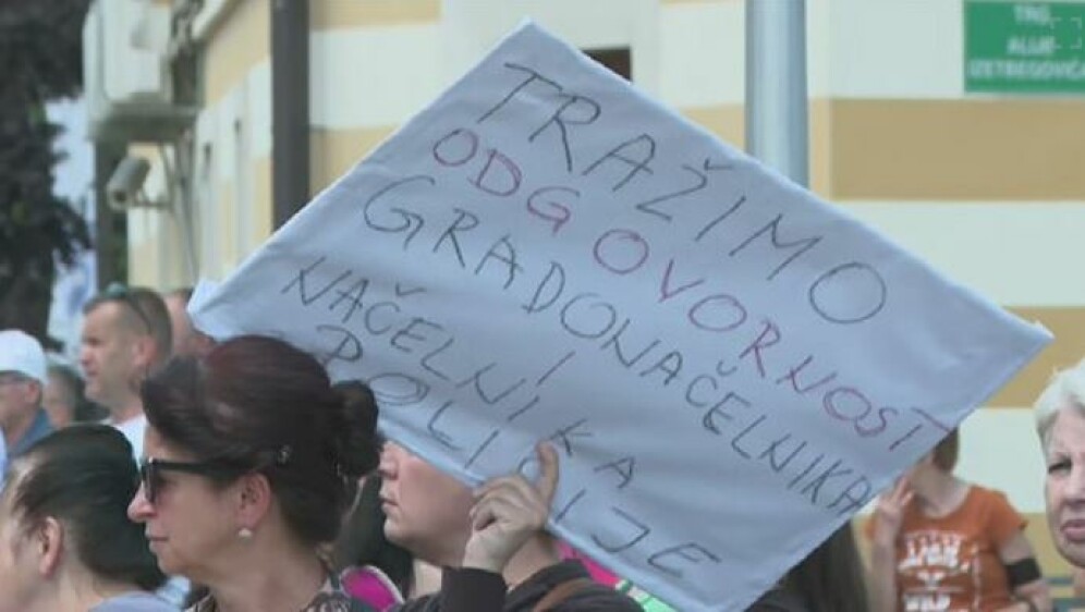 Prosvjed u Gradačcu - 2