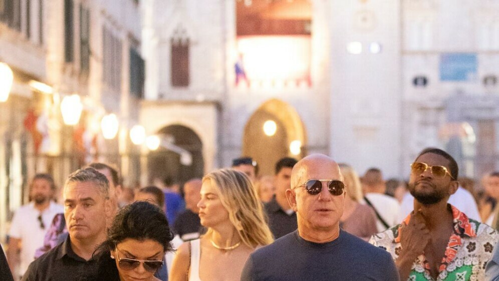 Jeff Bezos i Lauren Sanchez u Dubrovniku - 2