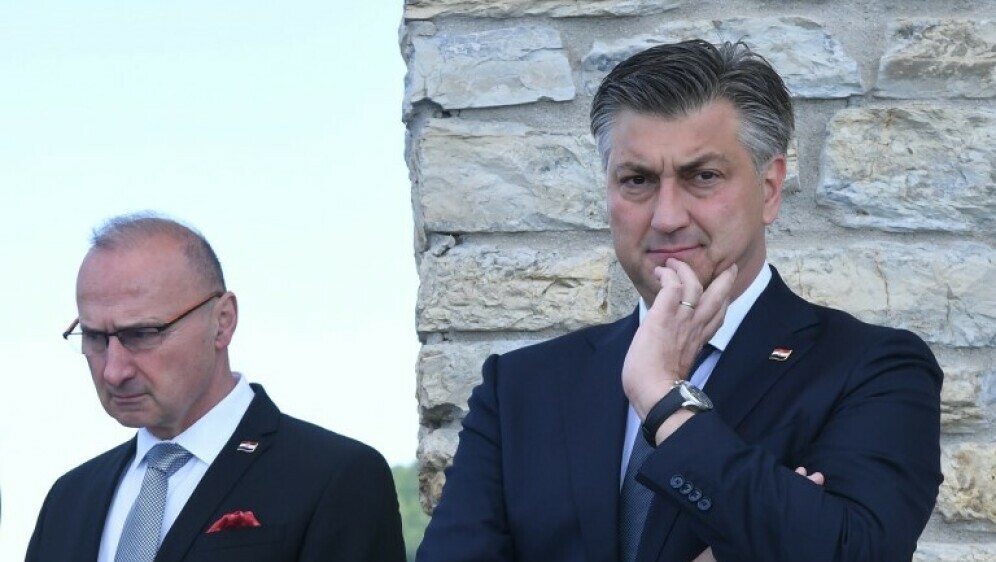 Goran Grlić Radman i Andrej Plenković
