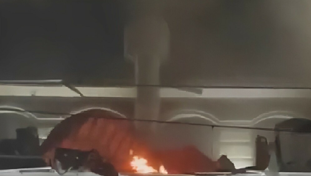 Zapalio se željeznički kolodvor u Kursku
