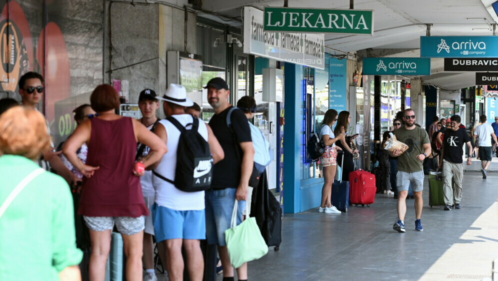 Gužva ispred Kauflanda - 2