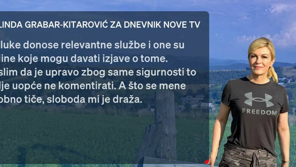 Osiguranje za bivšu predsjednicu - 1