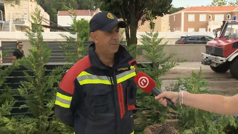 Denis Matošević, zapovjednik JVP-a Poreč