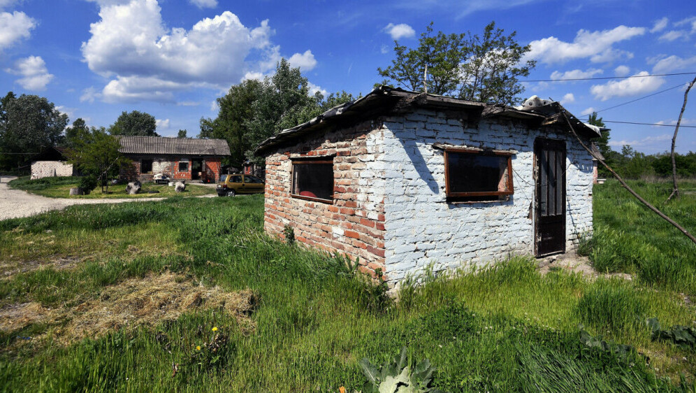 Ilustracija, romsko naselje u Općini Drnje
