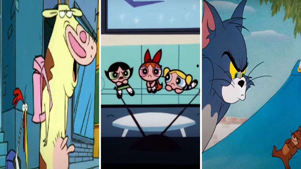 Tom i Jerrya, Kravu i pile i Powerpuff Girls jedan do drugoga