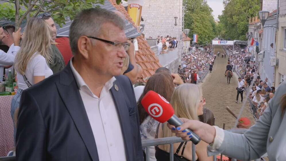 Ivan Nasić, tajnik Viteškog alkarskog društva