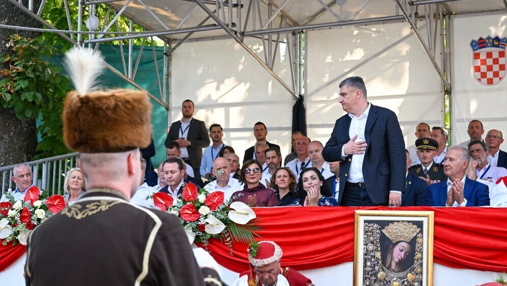 Zoran Milanović na Sinjskoj alki - 2