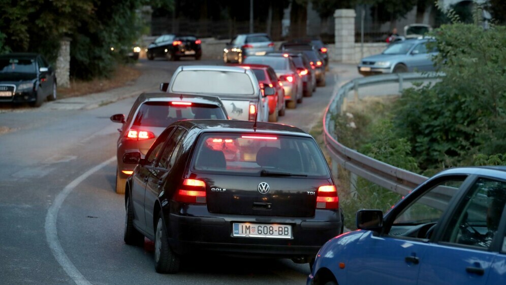 Prometna gužva prije koncerta u Imotskom - 4