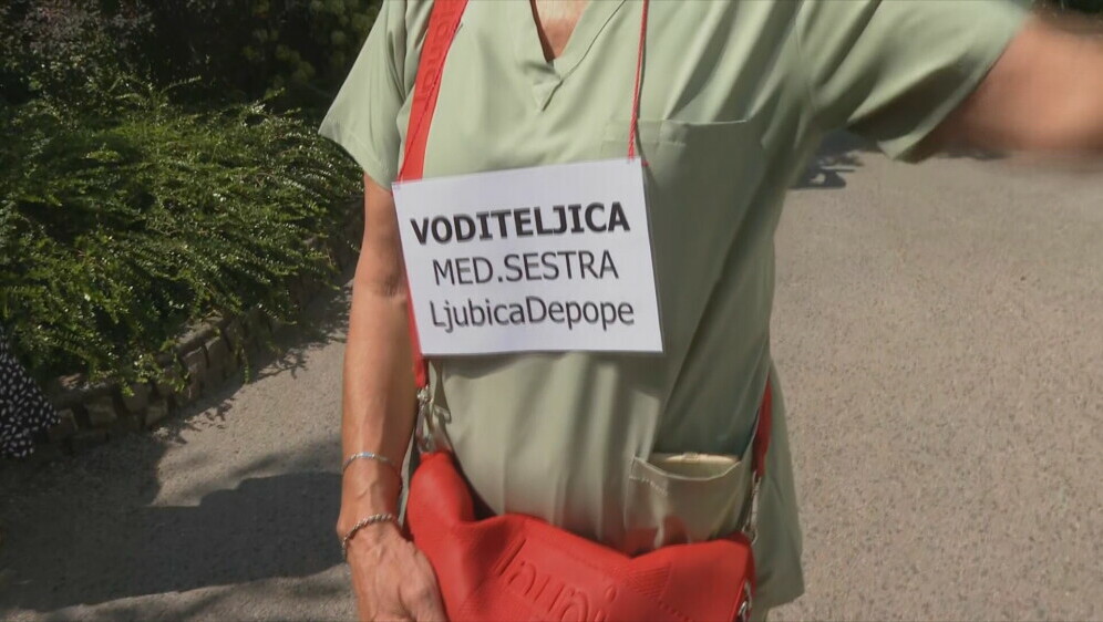 Prosvjed liječnika na Krku - 1