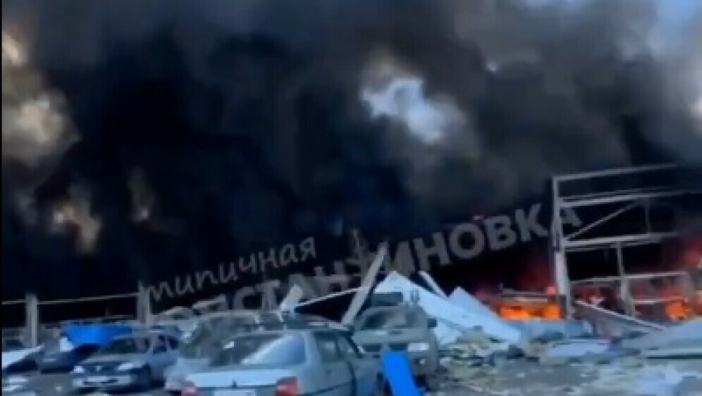 Ruski napad na supermarket