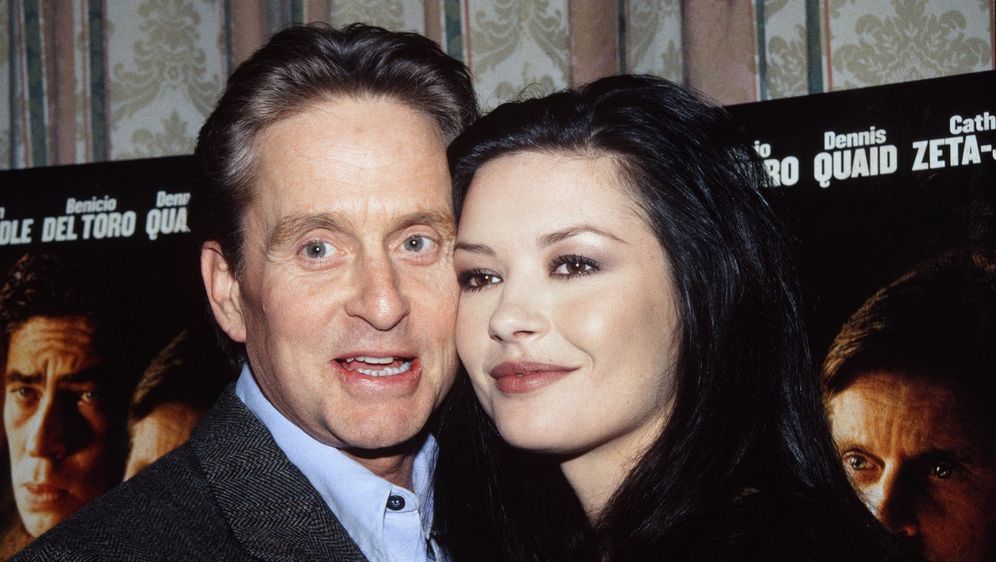 Catherine Zeta-Jones i Michael Douglas na početku veze