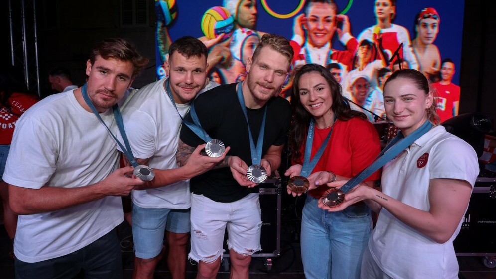 Doček olimpijaca u Splitu