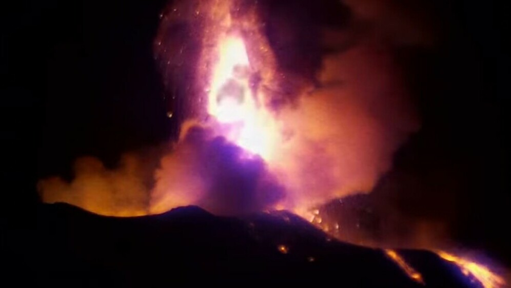 Erupcija vulkana Etna