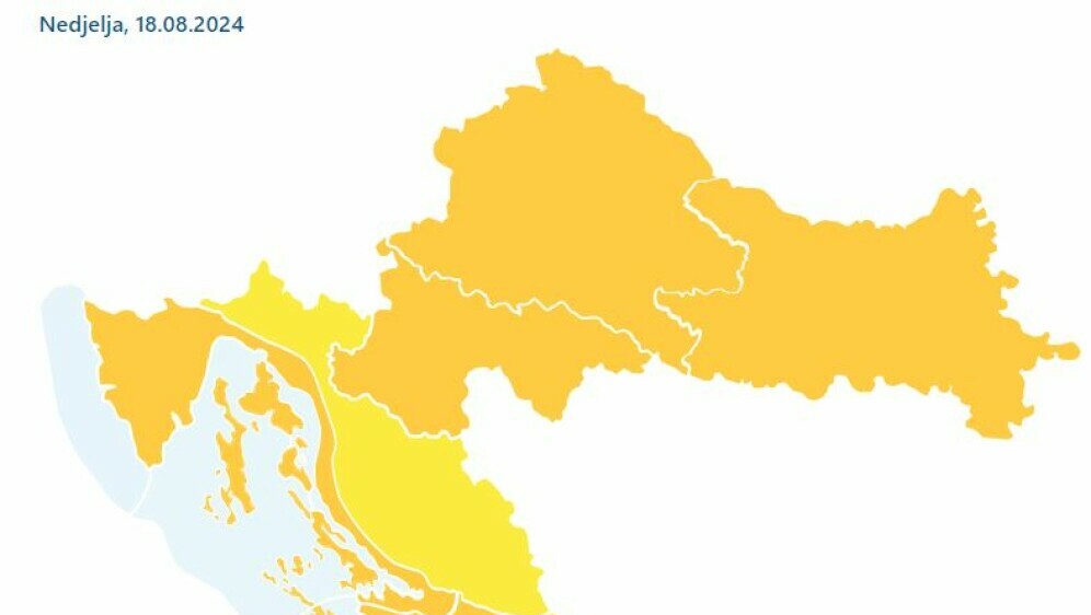Upozorenje DHMZ-a