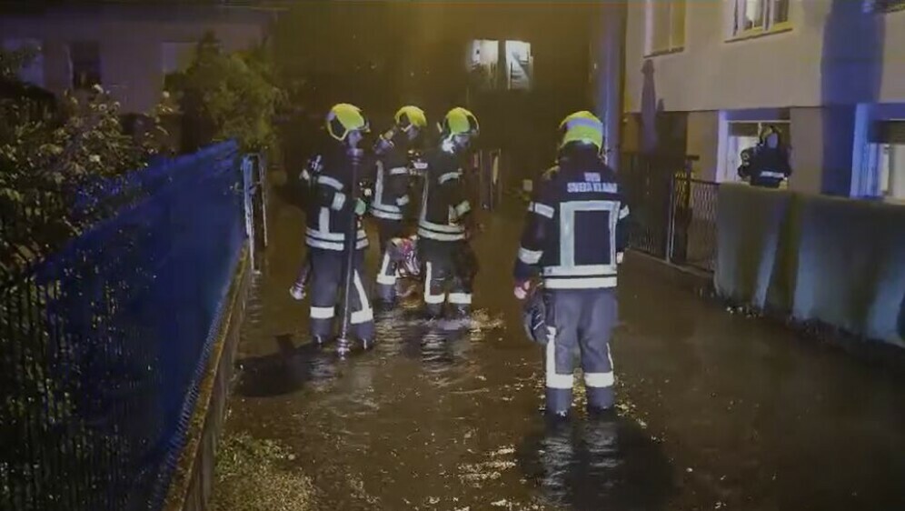 Intervencija vatrogasaca u Svetoj Klari