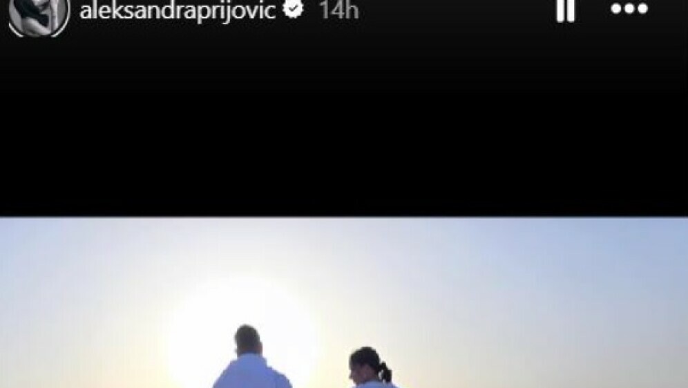 Aleksandra Prijović i Filip Živojinović