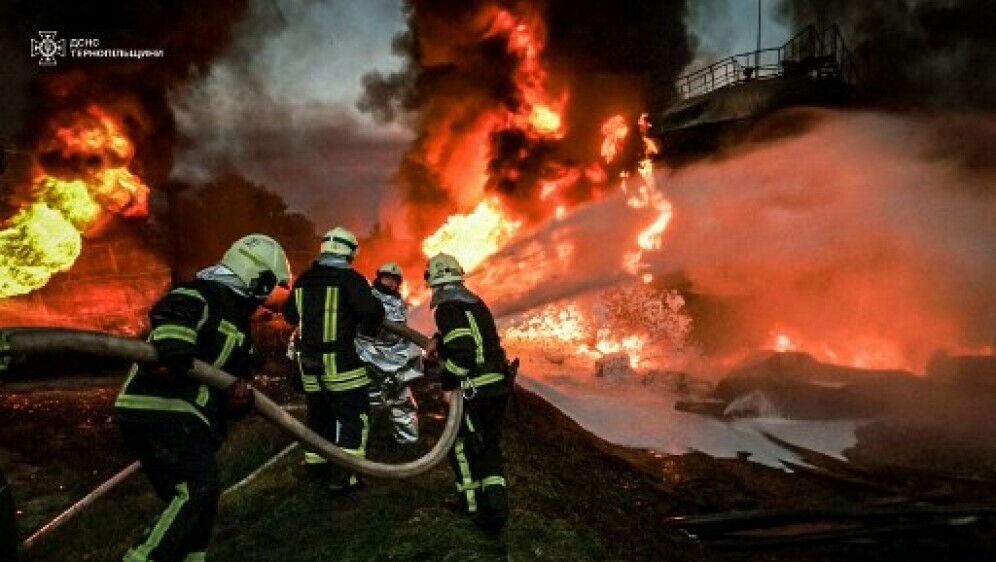 Požar u ruskom skladištu goriva