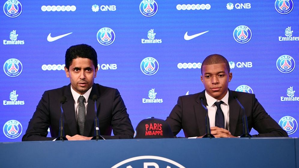 Nasser Al-Khelaifi i Kylian Mbappe