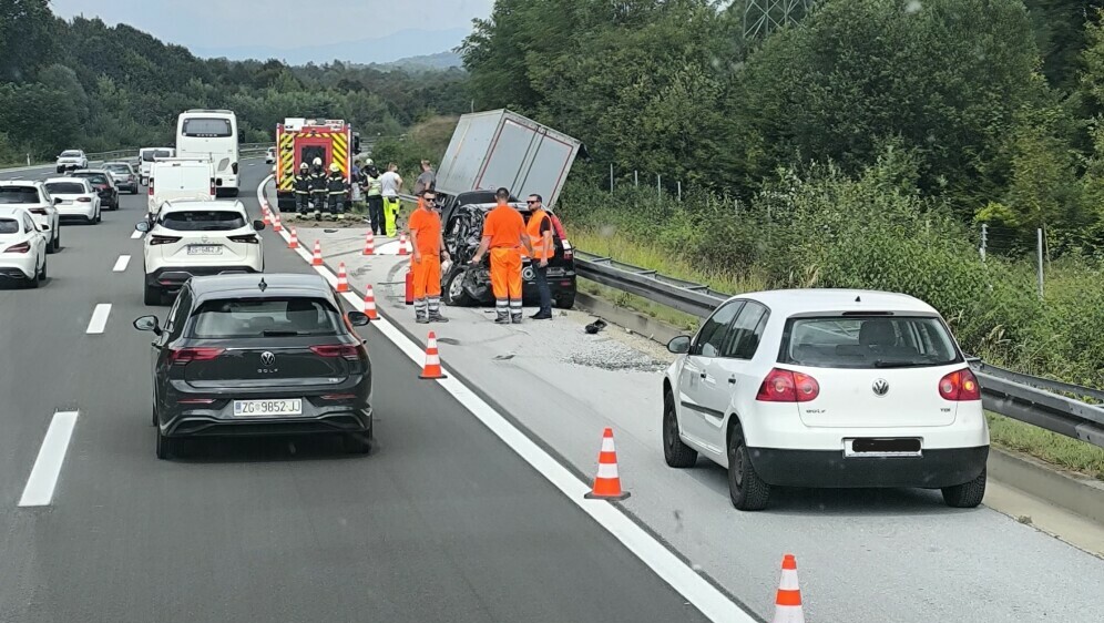 Prometna nesreća na autocesti A1 - 1