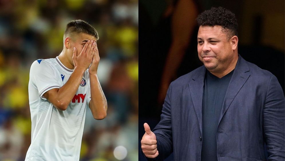 Stipe Biuk i Ronaldo Nazario