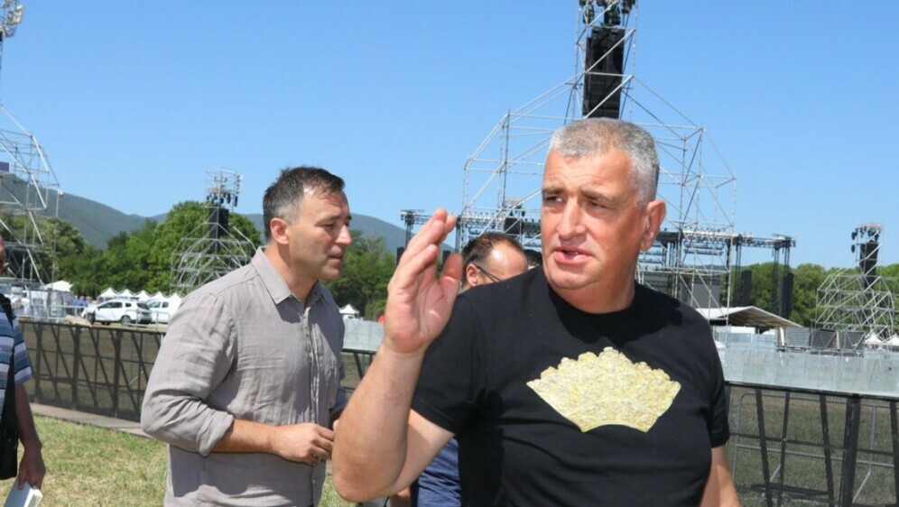 Miro Bulj u obilasku Hipodroma