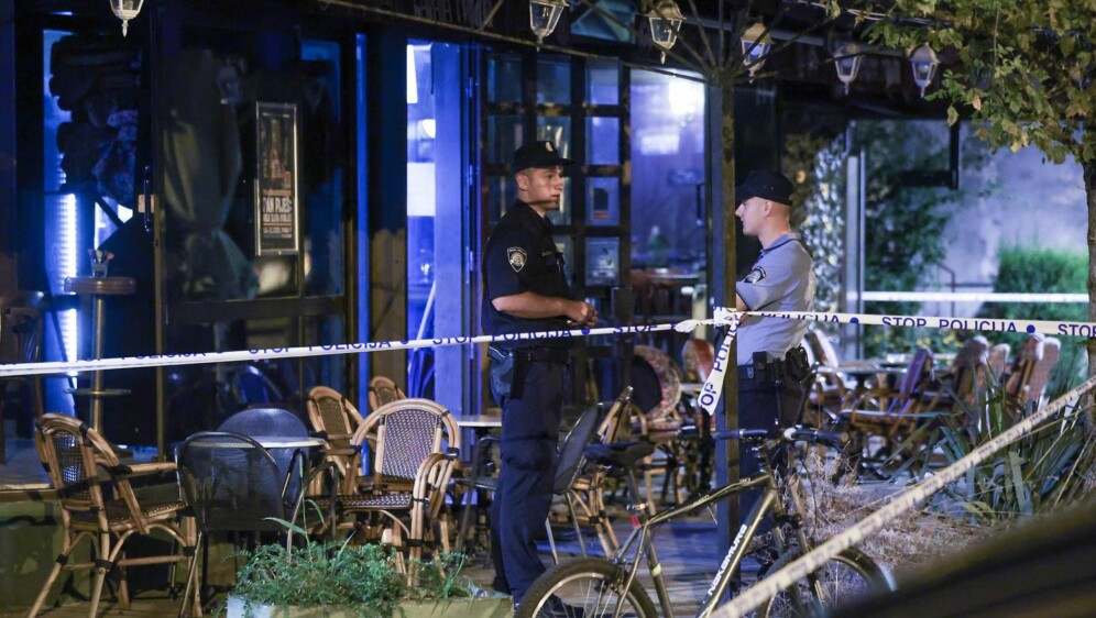 Kafić na zagrebačkom Jarunu ispred kojeg se dogodila tučnjava