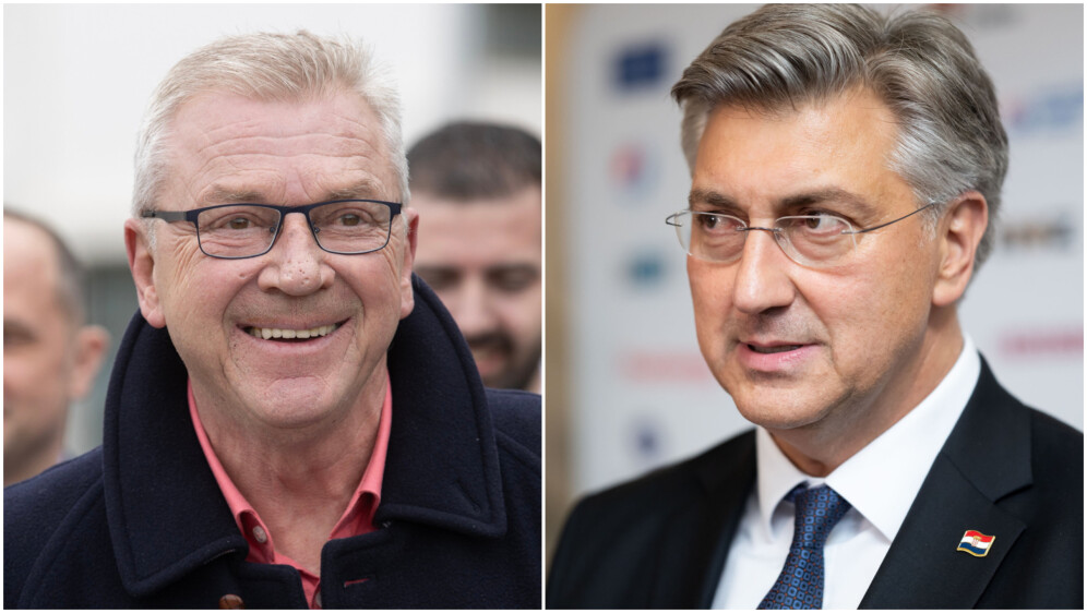 Ranko Ostojić i Andrej Plenković