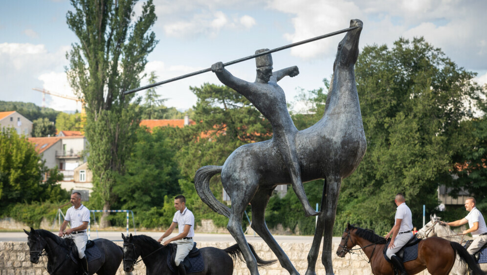 Proba za Sinjsku alku, ilustracija