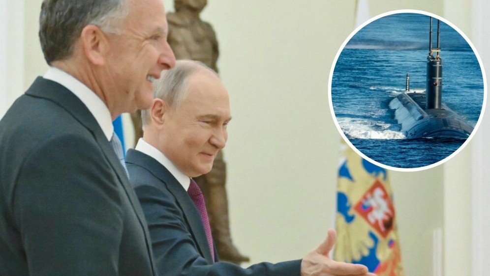Steve Witkoff i Vladimir Putin, američka nuklearna podmornica