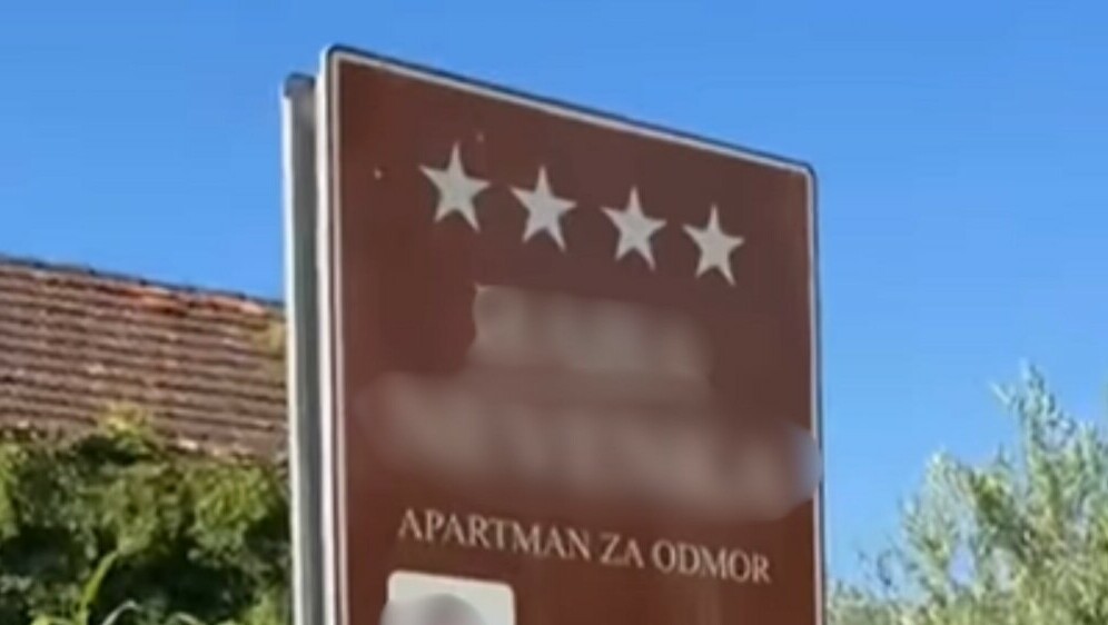 Oglas za apartman na moru