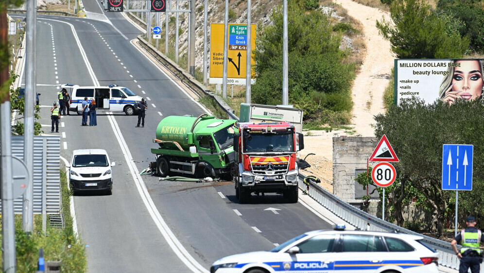Prometna nesreća kod Šibenika - 1