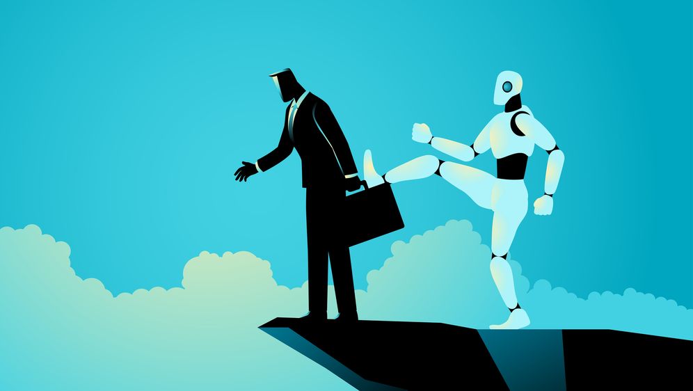 Otkaz zbog AI, ilustracija