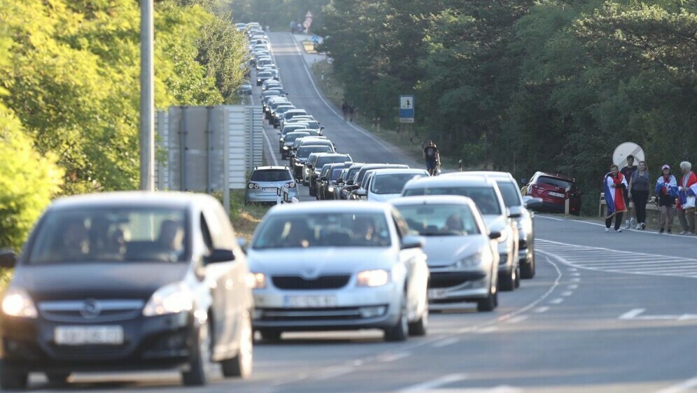 Gužve nakon koncerta Thompsona u Sinju