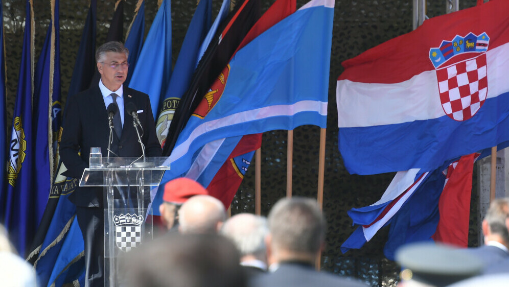 Govor premijera Andreja Plenkovića na središnjoj svečanosti u Kninu
