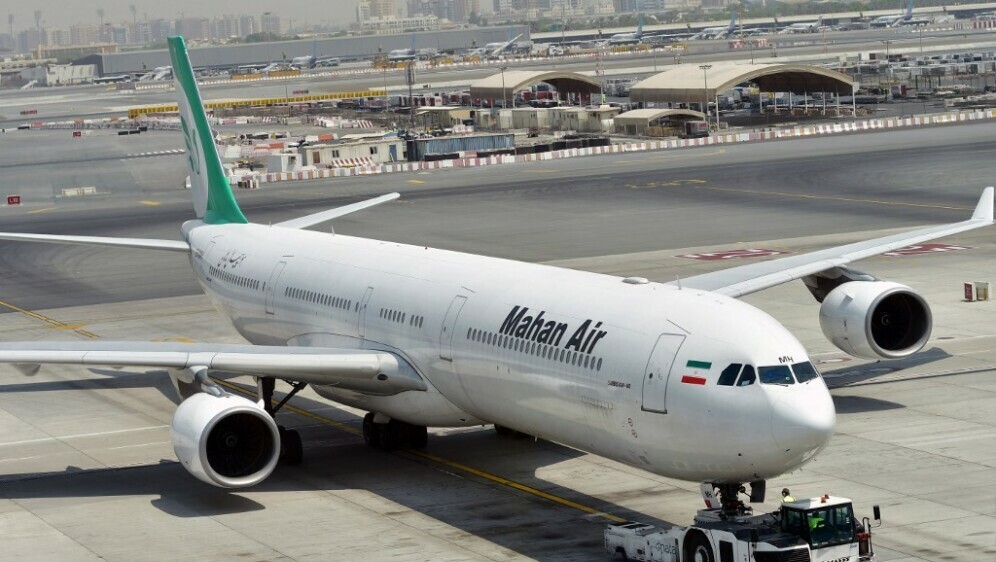 Iranski avion, ilustracija