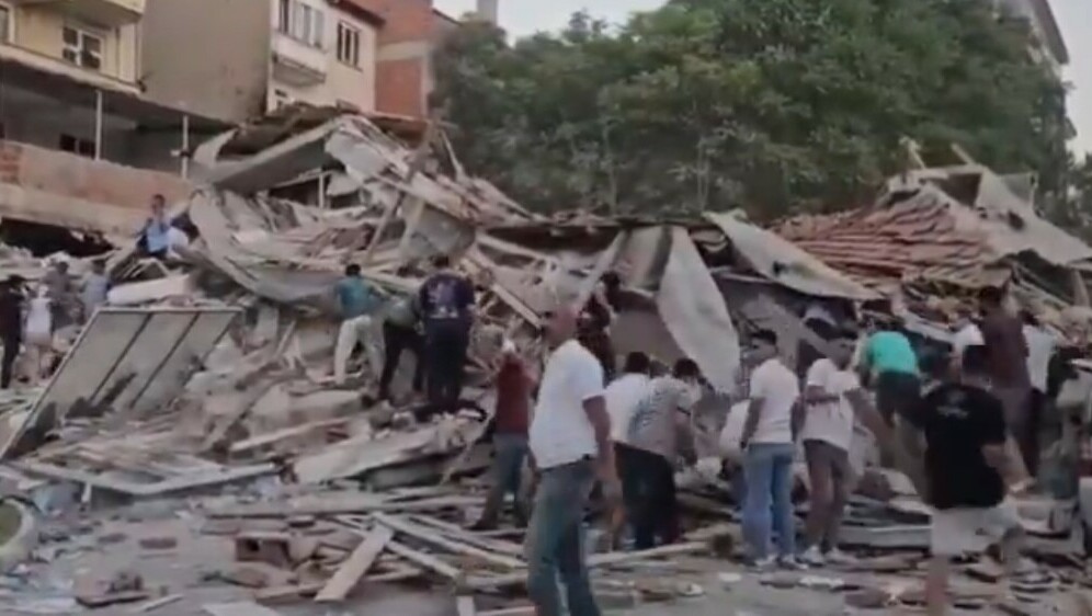 Prizori nakon potresa