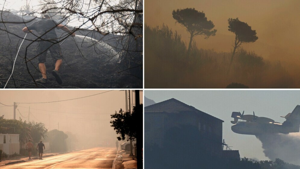 Veliki požar kod Jesenica