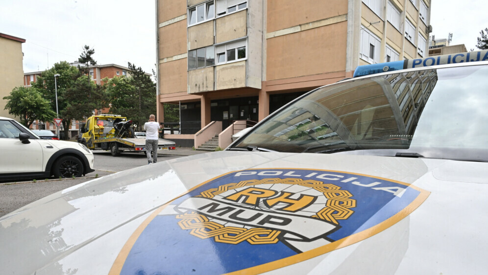 Policija u Zagrebu, ilustracija