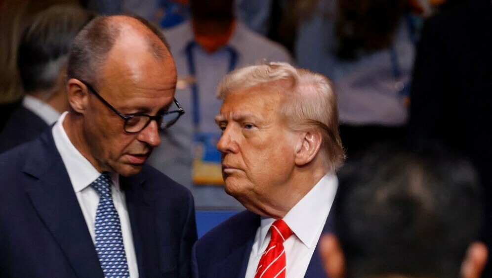 Friedrich Merz i Donald Trump