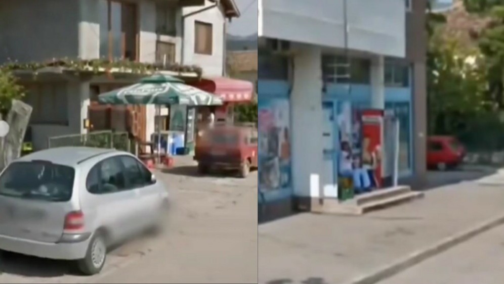 Snimke ulica Bele Palanke u Srbiji