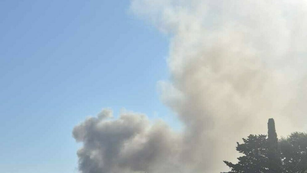 Požar na farmi u Biogradu